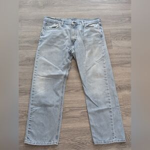 Levi’s 501 Original Fit Light Wash Jeans Men’s 38x30 Made in Mexico Straight Leg